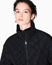 Armani Exchange - Diamond quilted jacket, Woman, Black, Size: