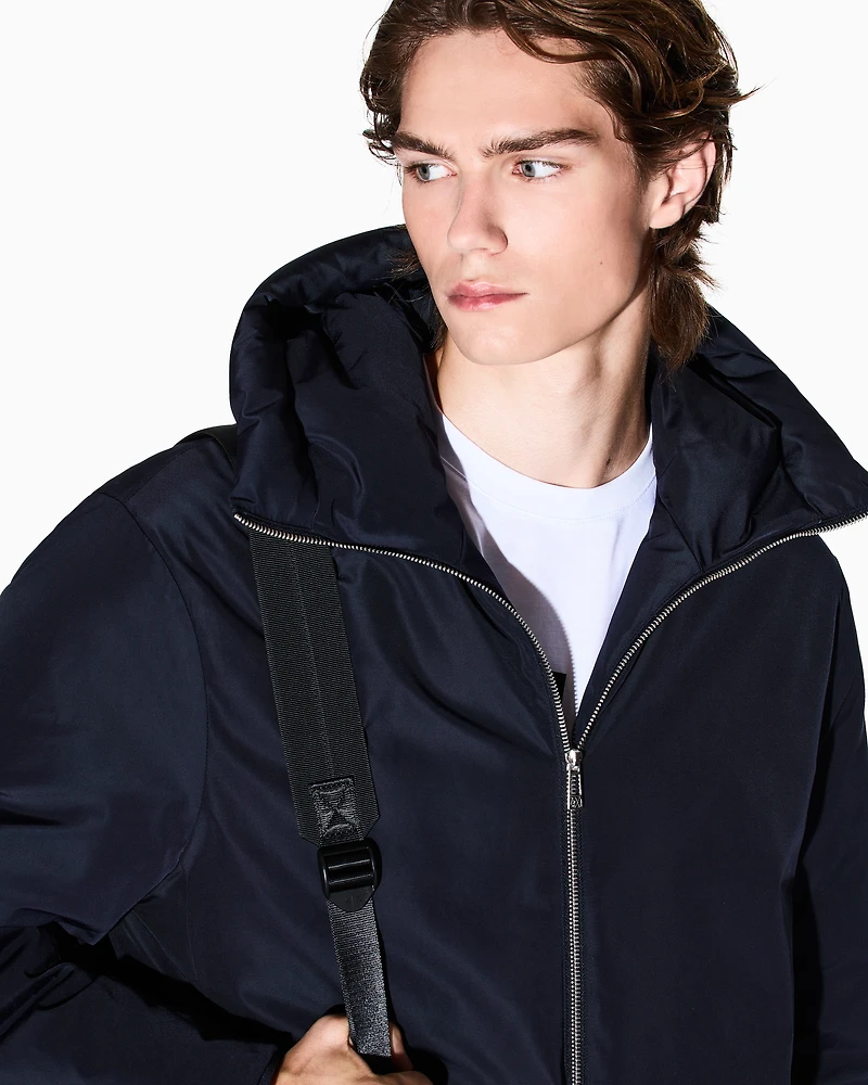 Padded jacket with hood