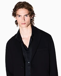 Regular fit shirt with allover logo