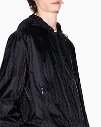Jacket with allover logo