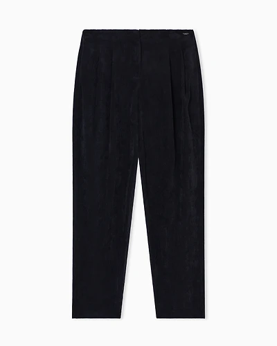Armani Exchange - Casual Trousers, Woman, Black, Size: 4