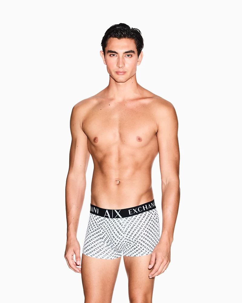 Stretch fabric boxer shorts