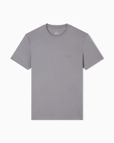 Armani Exchange - Regular fit T-shirt with logo, Man, Grey, Size: