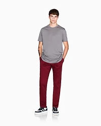 Armani Exchange - Regular fit T-shirt with logo, Man, Grey, Size: