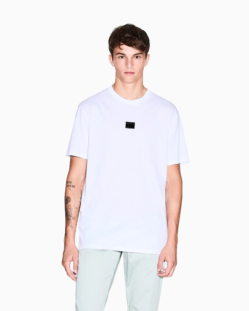 Armani Exchange - Regular Fit T-Shirts, Man, White, Size: