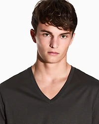 Armani Exchange - Slim fit T-shirt Pima cotton jersey, Man, Green, Size:
