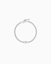 Emporio Armani -  Stainless Steel Chain Bracelet, Man, Multicoloured, Size: TU