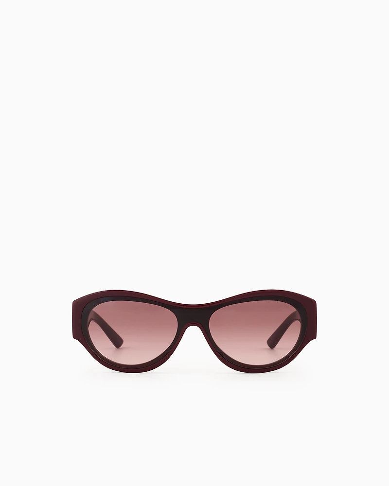 Emporio Armani - Women’s irregular-shaped sunglasses, Woman, Size: 36L