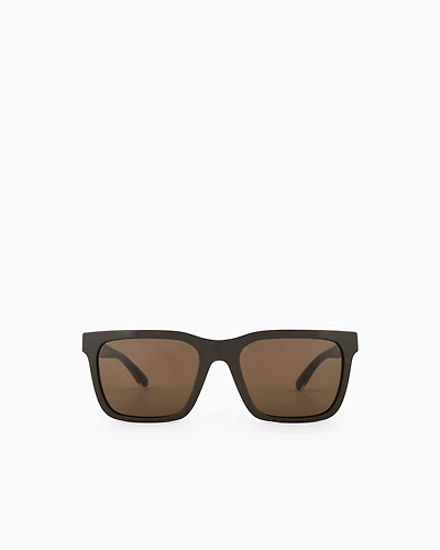 Emporio Armani - Men’s square sunglasses, Man, Size: 57L