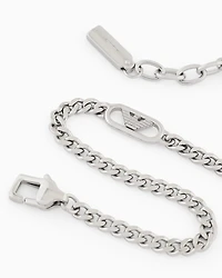 Emporio Armani -  Stainless Steel Chain Bracelet, Man, Multicoloured, Size: TU