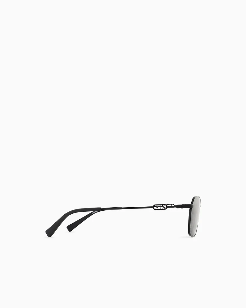 Armani Exchange - Sunglasses, Unisex, Black, Size: 54L
