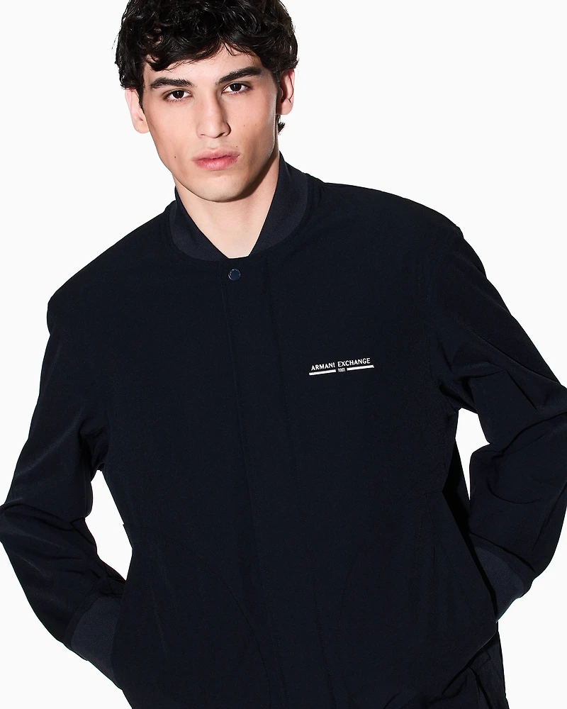College jacket with logo