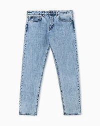 Armani Exchange - Slim-fit denim jeans, Man, Blue, Size: