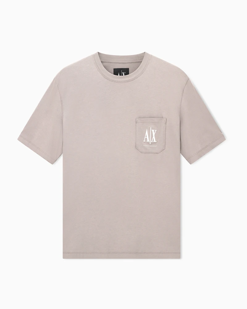 Relaxed fit T-shirt cotton jersey