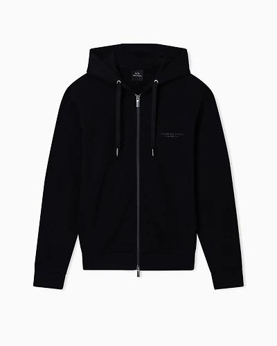 Basic zip-up hoodie