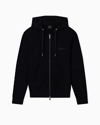 Basic zip-up hoodie