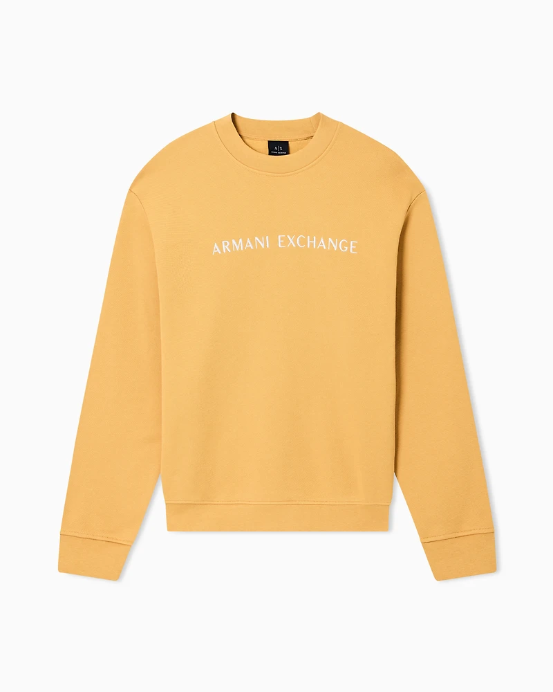Armani Exchange - Regular fit polo shirt with zip and contrasting bands, Man, Yellow, Size: