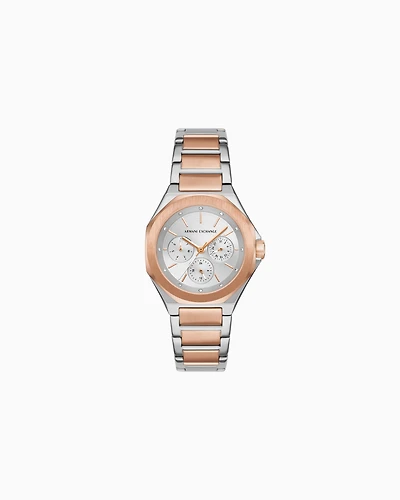 Armani Exchange - Steel Strap Watches, Woman, Multicoloured, Size: TU