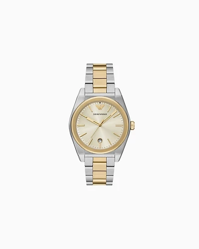 Emporio Armani - Steel Strap Watches, Man, Multicoloured, Size: TU