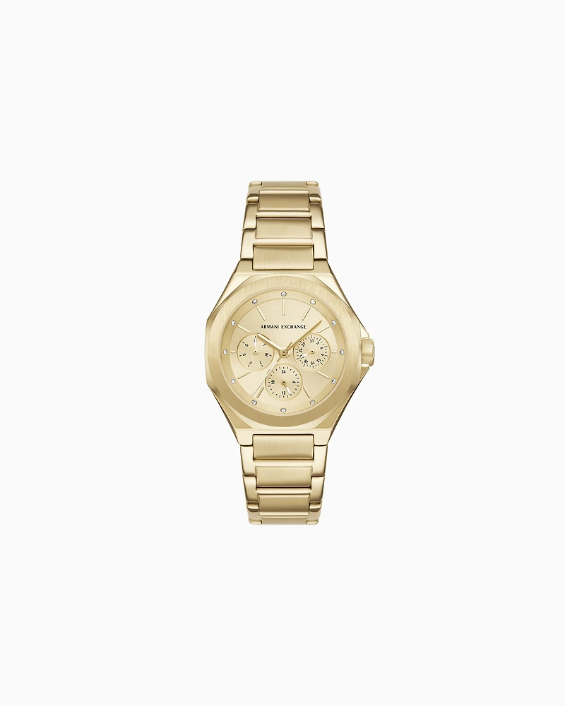 Armani Exchange - Steel Strap Watches, Woman, Multicoloured, Size: TU
