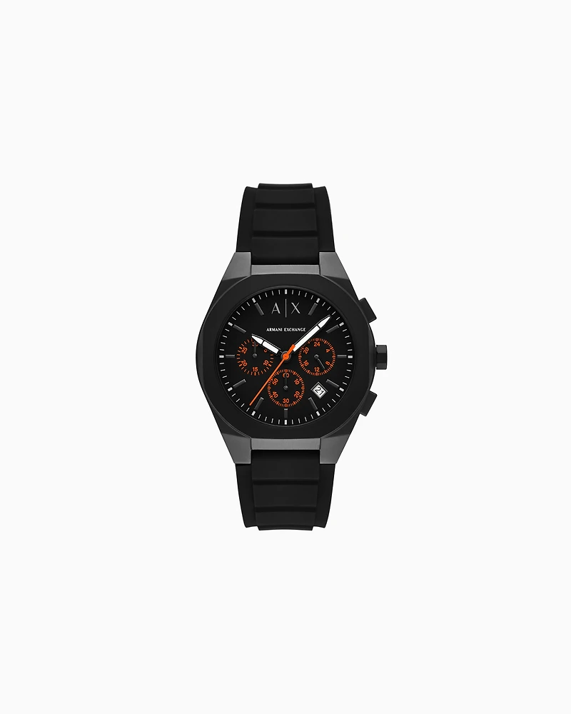 Armani Exchange - Rubber Strap Watches, Man, Multicoloured, Size: TU