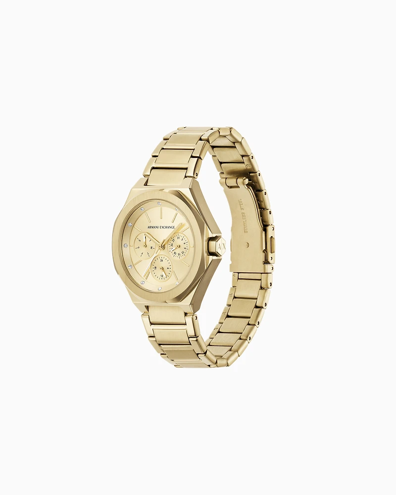Armani Exchange - Steel Strap Watches, Woman, Multicoloured, Size: TU