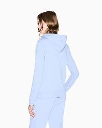 Armani Exchange - Hoodies, Woman, Light Blue, Size: