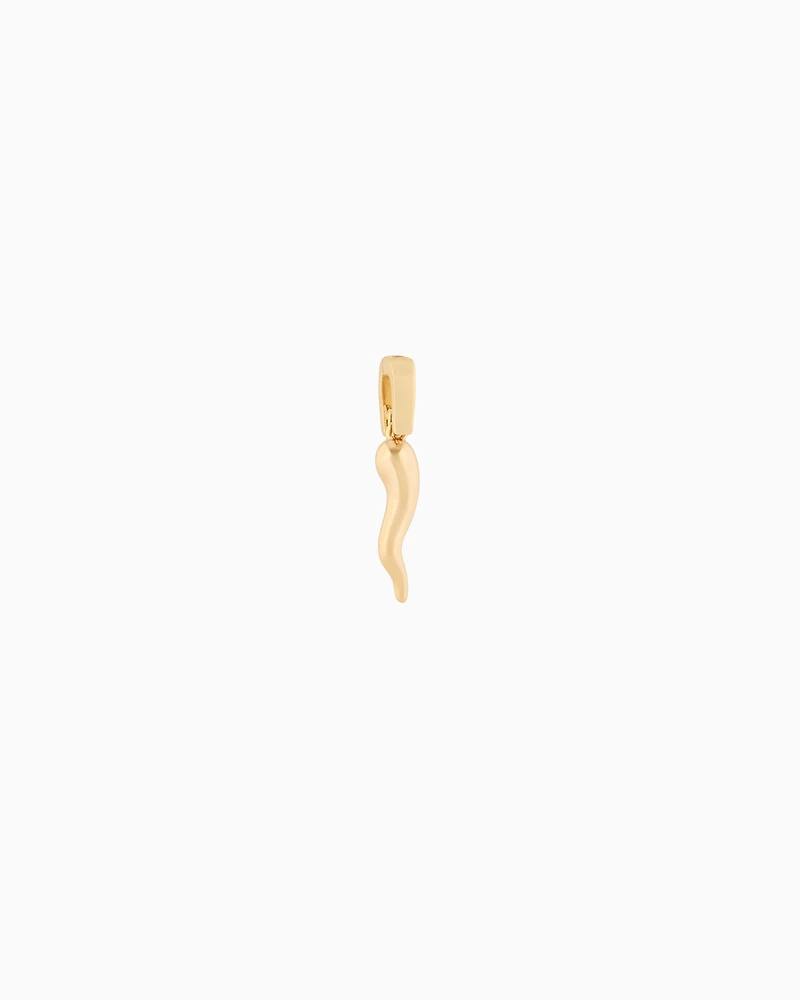 Emporio Armani - Emporio Armani Gold-Tone Brass Charm, Woman, Multicoloured, Size: TU