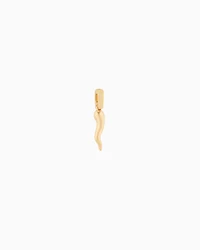 Emporio Armani - Emporio Armani Gold-Tone Brass Charm, Woman, Multicoloured, Size: TU