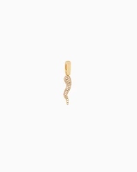Emporio Armani - Emporio Armani Gold-Tone Charm, Woman, Multicoloured, Size: TU