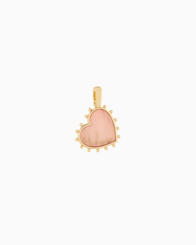 Emporio Armani - Emporio Armani Pink Rose Quartz Charm, Woman, Multicoloured, Size: TU