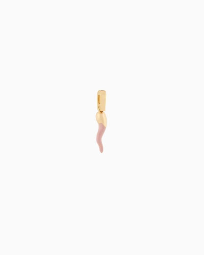 Emporio Armani - Emporio Armani Gold-Tone Brass Charm, Woman, Multicoloured, Size: TU