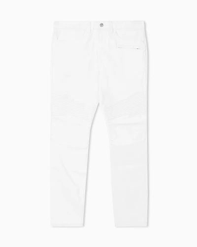 Regular fit jeans with contrasting stitching