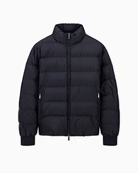 TONE ON ALLOVER LOGO PUFFER JACKET