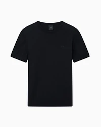 Armani Exchange -  Organic Cotton Knit T-Shirt, Man, Black, Size: