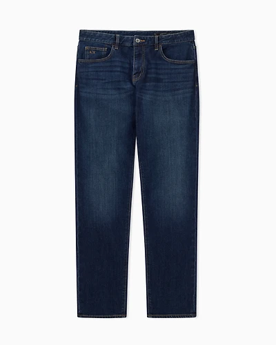 Armani Exchange - Stretch cotton denim jeans, Man, Blue, Size: