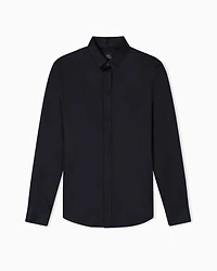 Slim fit cotton shirt