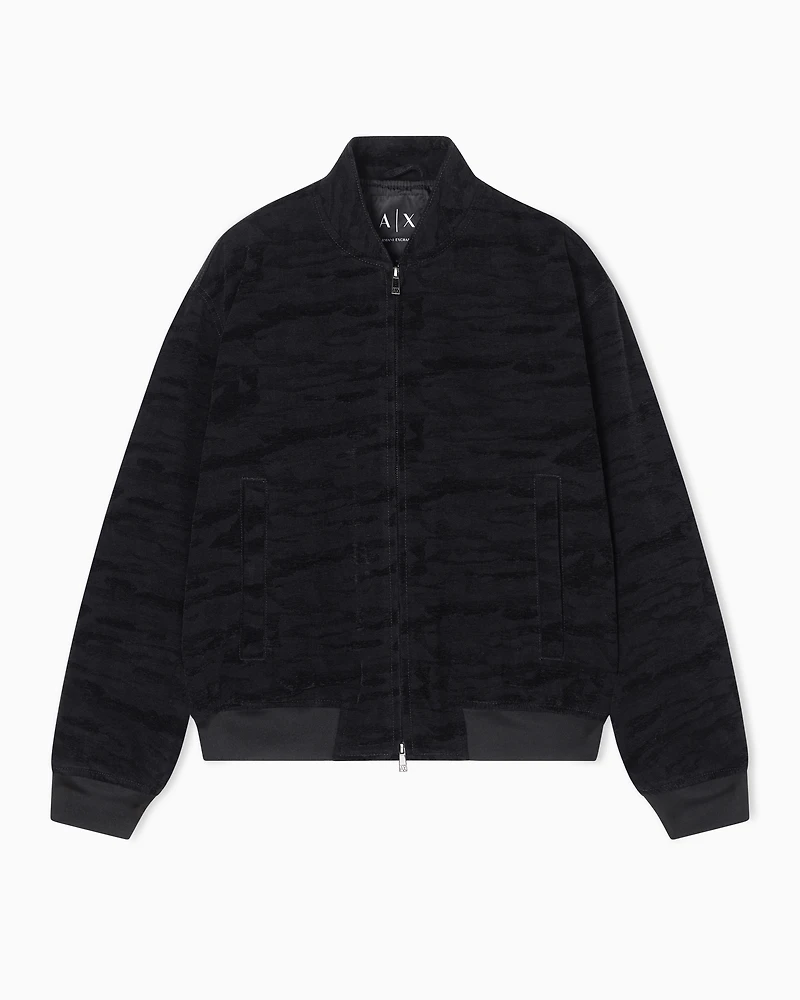 Blouson jacqurd denim fabric