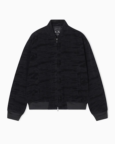 Blouson jacqurd denim fabric