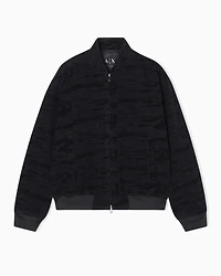 Blouson jacqurd denim fabric