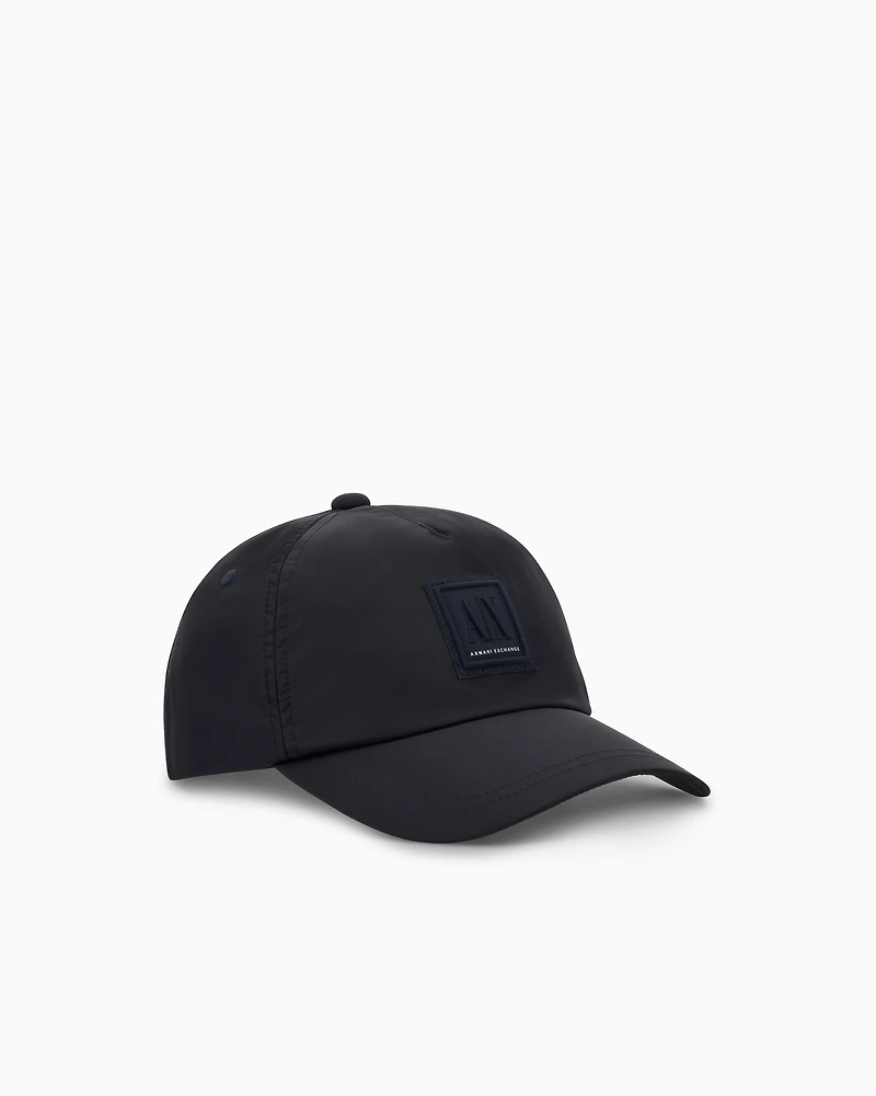 Armani Exchange - Icon Project Visor Hat, Man, Navy_blue, Size: TU