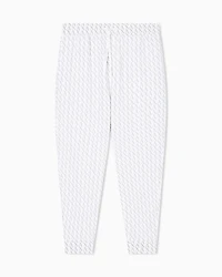 Armani Exchange - Sweatpants, Man, White, Size: