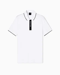 Regular fit polo with logo