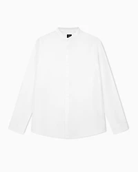 Armani Exchange - Classic Shirts, Man, White, Size: