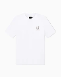 Armani Exchange - Regular fit Icon T-shirt, Man, White, Size: