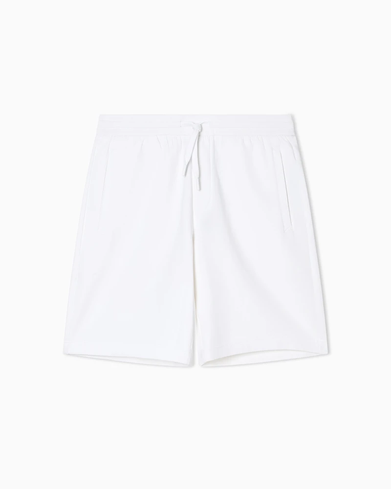 Armani Exchange - Bermuda Shorts, Man, White, Size: