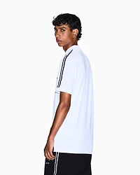 Armani Exchange - Regular fit polo shirt with Signature Logo, Man, White, Size: