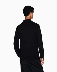 Armani Exchange - Zip-up cardigan, Man, Black, Size: