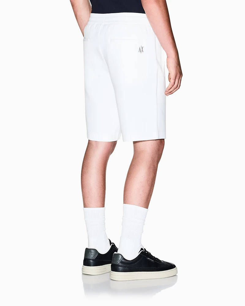 Armani Exchange - Bermuda Shorts, Man, White, Size: