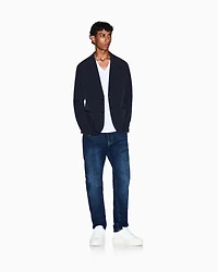 Armani Exchange - Slim fit T-shirt Pima cotton jersey, Man, White, Size: